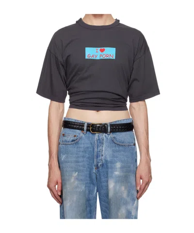 Magliano Short-sleeved T-shirt In Black