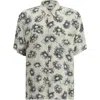 Magliano Matrix Print Viscose Bowling Shirt