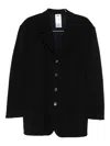 Magliano Single-breasted Blazer In Black