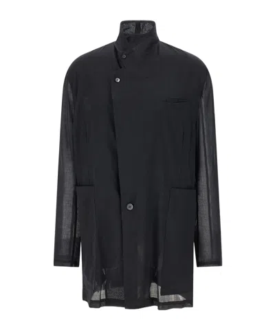 MAGLIANO MAGLIANO SINGLE-BREASTED LONG SLEEVED JACKET