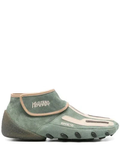 Magliano Suede Sneakers In Green