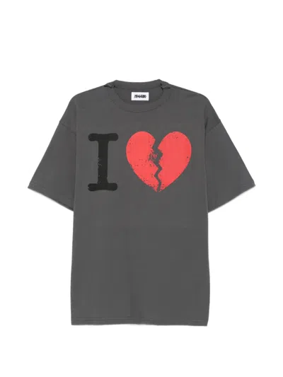 Magliano Suffer Graphic-print T-shirt In Gray