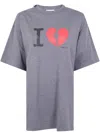 Magliano Broken-heart Graphic T-shirt In White