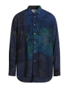 Magliano Surplus Man Shirt Navy Size S Viscose In Blue