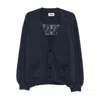 Magliano Grampa Buttoned-up Cardigan In Blue