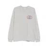Magliano Logo-motif Long-sleeve Sweatshirt In Gray