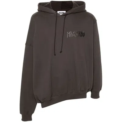 Magliano Twisted Hoodie In Brown