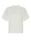 Magliano Men White Cotton Waffle T-shirt, M Luxury T-shirts For Men Darveys In White