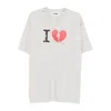Magliano Graphic Print Crew Neck Short Sleeve T-shirt In Gray