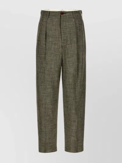 MAGLIANO TAILORED TROUSERS WITH PLEATS AND POCKETS
