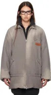 Magliano Taupe Protesta Work Jacket In 14