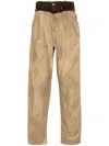 Magliano Togliatti Super Belted Pants In Neutrals