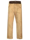 Magliano Togliatti Super Belted Pants In Beige