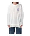 Magliano Double-layer Long-sleeved T-shirt In White