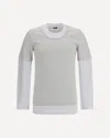 Magliano Double Tshirt Long Sleeve In White