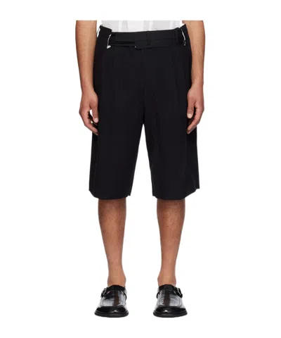 Magliano Twill Shorts In Black