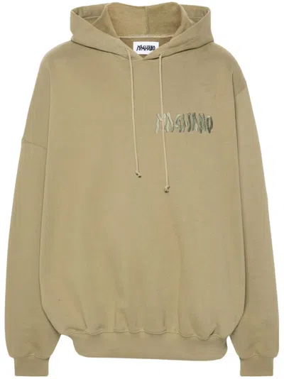 Magliano Twisted Hoodie In Green