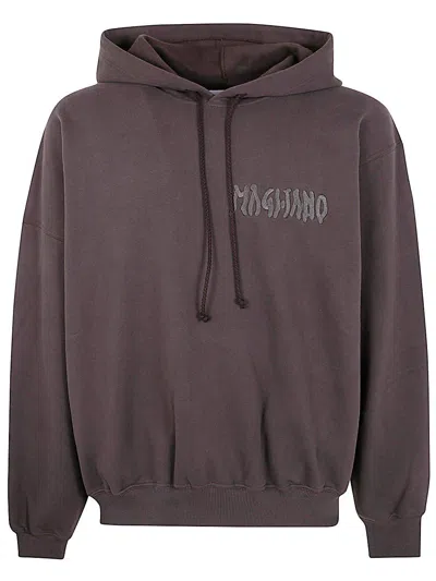 MAGLIANO TWISTED LOGO EMBROIDERED HOODIE