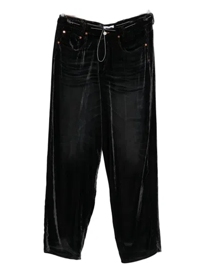 Magliano Velvet Pants In Black
