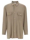 Magliano Shirt Harvest Long Sleeves In Gray