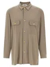 Magliano Shirt Harvest Long Sleeves In Gray