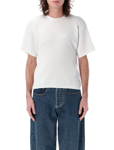 Tシャツ・カットソー MAGLIANO White Cotton Waffle T-Shirt Magliano White Cotton Waffle T-shirt | ModeSens