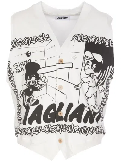 MAGLIANO WHITE MASCOTTE VEST