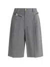 Magliano Wool Shorts In Gray