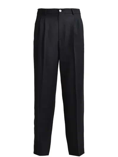 Magliano Wool Tailored Trousers In 黑色