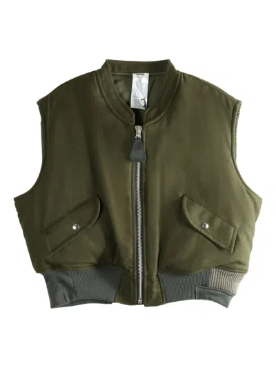MAGLIANO ZIP-FASTENING FLAP-POCKET VEST