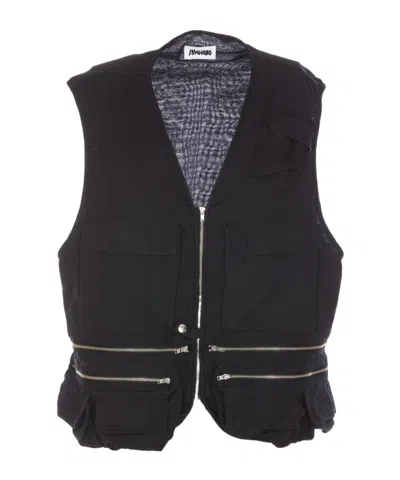 MAGLIANO MAGLIANO ZIP-UP SLEEVELESS VEST