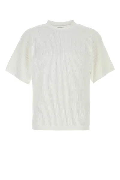 Magliano White Cotton Waffle T Shirt