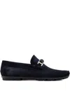 Magnanni Braided-buckle Loafers