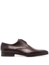 Magnanni Conac Leather Oxford Shoes In Brown