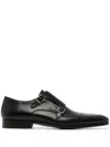 Magnanni Benetiez Ii Double Monk Strap Loafer In Black