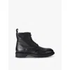 Magnanni Leather Lace-up Boots In Black