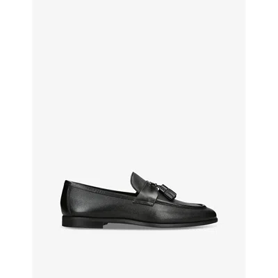 Magnanni Ens  Aston Tassel Leather Loafers In Black