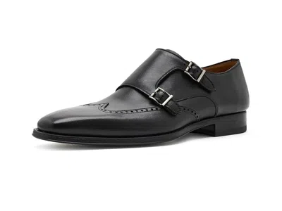 Magnanni Estrella Men's Flat Shoes Black: 12 M