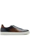 Magnanni Gradient-effect Low-top Sneakers In Blue