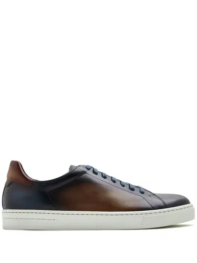 Magnanni Gradient-effect Low-top Sneakers In Blue