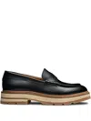 Magnanni Iris Penny Loafers In Black