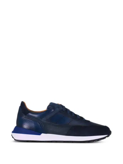 Magnanni Lace-up Sneakers In Blue