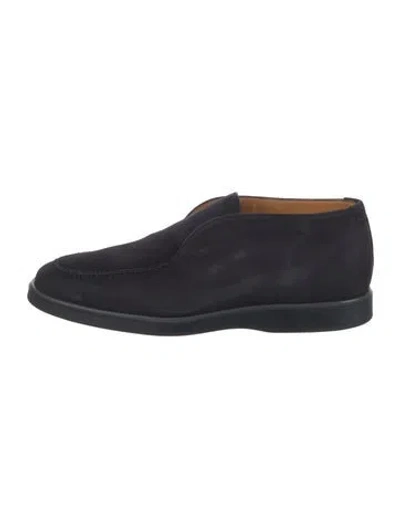 Pre-owned Magnanni Leather Boots In Blue