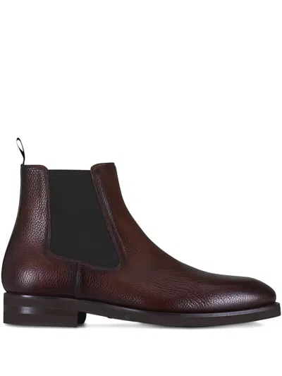Magnanni Leather Chelsea Boots In Multi