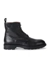 Magnanni Leather Lace-up Boots In Brown