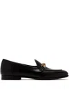 Magnanni Leather Loafers In Black