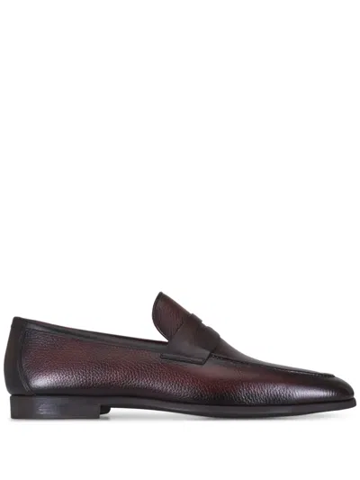 Magnanni Leather Loafers In Multi