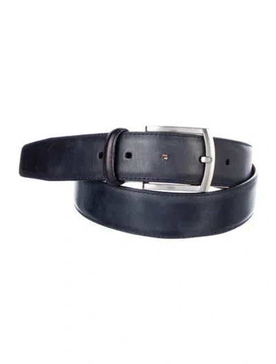 Pre-owned Magnanni Leather Waist Belt In Brown