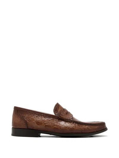 Magnanni Leno Loafers In Brown