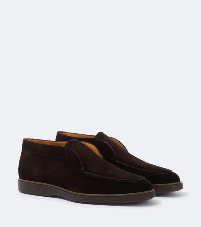 Magnanni Loda Suede Ankle Boots In Yellow